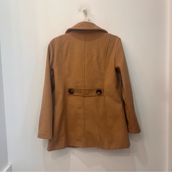 Girls size 14 Peacoat jacket Vest bundle JCrew brown pink - Picture 7 of 11